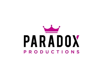 Paradox Productions logo design by fillintheblack