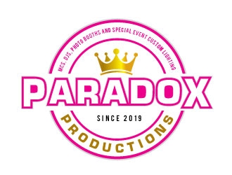 Paradox Productions logo design by Conception