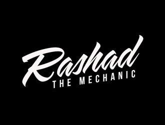 Rashad the mechanic logo design by kunejo
