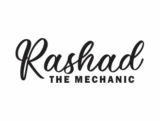 Rashad the mechanic logo design by up2date