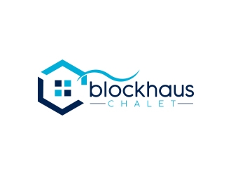 blockhaus-chalet logo design by fawadyk