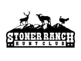 Stoner Ranch Hunt Club logo design by mercutanpasuar