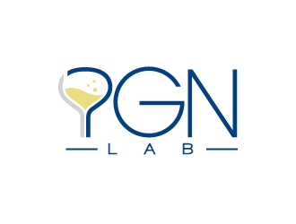 PGN LAB logo design by sanu