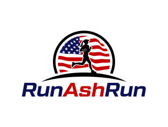 Run Ash Run logo design by done