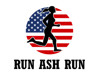 Run Ash Run logo design by grafisart2
