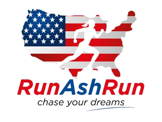 Run Ash Run logo design by Frenic