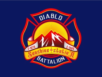 CAL FIRE Sunshine Station logo design by ozenkgraphic