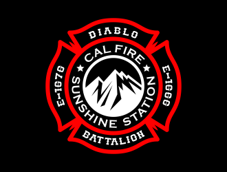 CAL FIRE Sunshine Station logo design by yunda