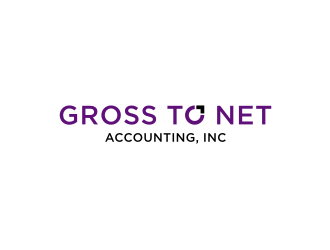 Gross To Net Accounting, Inc logo design by asyqh
