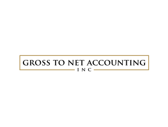 Gross To Net Accounting, Inc logo design by GemahRipah