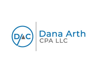 Dana Arth CPA LLC  logo design by pixalrahul