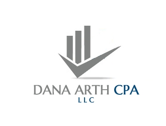 Dana Arth CPA LLC  logo design by nikkl