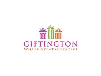 Giftington logo design by johana