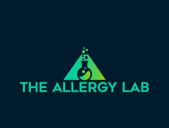 The Allergy Lab logo design by tec343