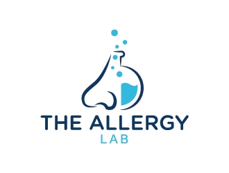 The Allergy Lab logo design by Mirza