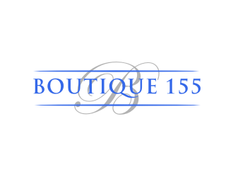 Boutique 155 logo design by johana