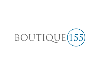 Boutique 155 logo design by RIANW