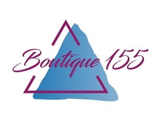Boutique 155 logo design by bulatITA