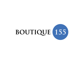 Boutique 155 logo design by oke2angconcept