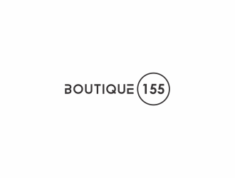 Boutique 155 logo design by arturo_