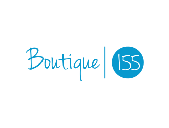 Boutique 155 logo design by Barkah