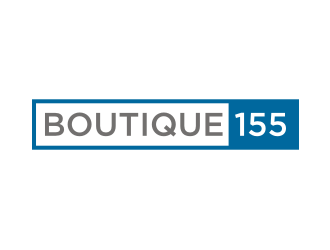 Boutique 155 logo design by rief