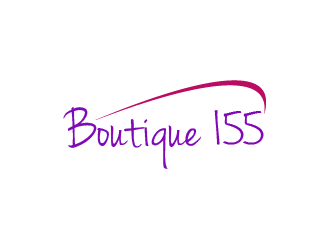 Boutique 155 logo design by Dianasari
