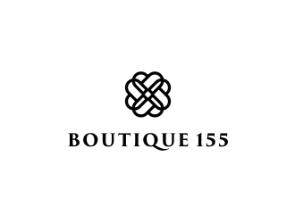 Boutique 155 logo design by uptogood