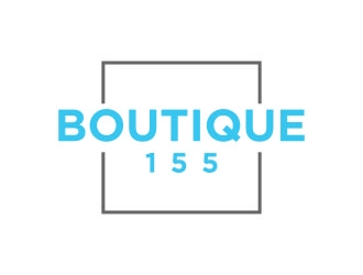 Boutique 155 logo design by agil