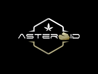 Asteroid logo design by YONK