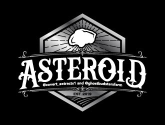 Asteroid logo design by daywalker