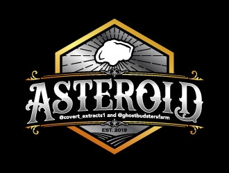Asteroid logo design by daywalker