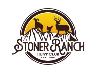 Stoner Ranch Hunt Club logo design by daywalker