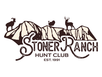 Stoner Ranch Hunt Club logo design by aldesign