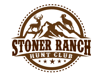 Stoner Ranch Hunt Club logo design by THOR_