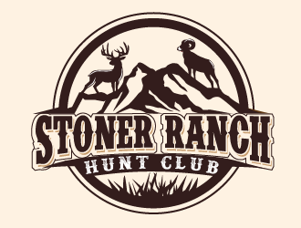 Stoner Ranch Hunt Club logo design by THOR_