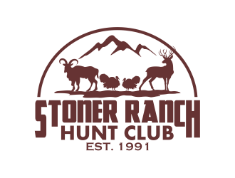 Stoner Ranch Hunt Club logo design by cintoko