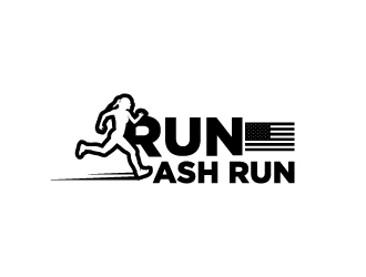 Run Ash Run logo design by wongndeso