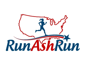 Run Ash Run logo design by jaize