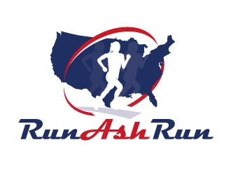 Run Ash Run logo design by sanworks
