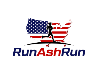 Run Ash Run logo design by done