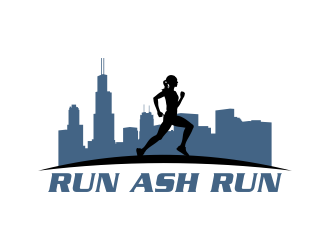 Run Ash Run logo design by Kruger