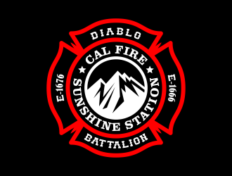 CAL FIRE Sunshine Station logo design by yunda