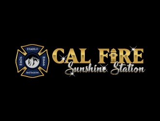 CAL FIRE Sunshine Station logo design by mattlyn