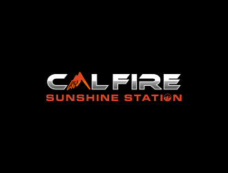 CAL FIRE Sunshine Station logo design by akhi