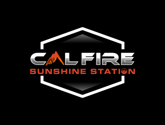 CAL FIRE Sunshine Station logo design by akhi