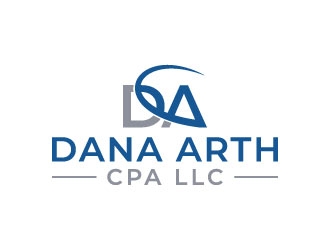 Dana Arth CPA LLC  logo design by pixalrahul