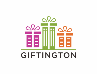 Giftington logo design by checx