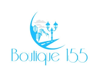 Boutique 155 logo design by creativemind01