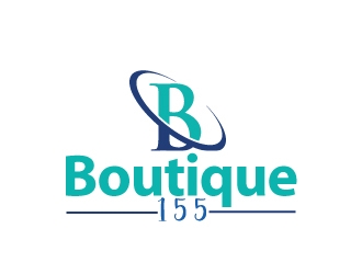 Boutique 155 logo design by AamirKhan